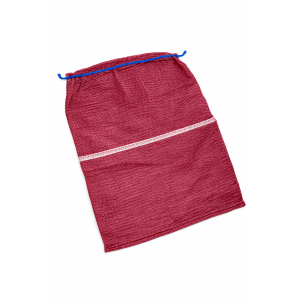 Worek  15kg siatka  42x60cm bordowy